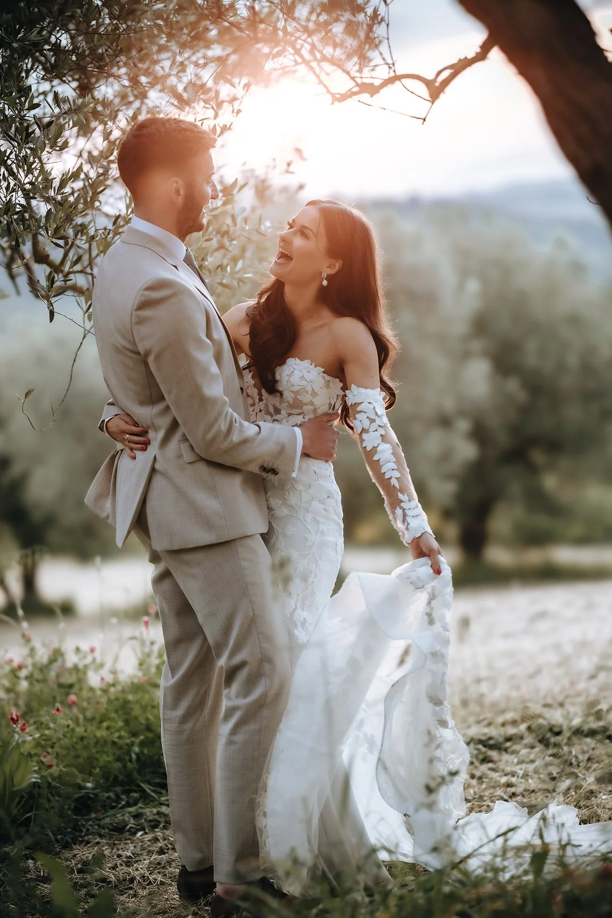 Ben & Lucy Destination Wedding at Tenuta di Sticciano photographer