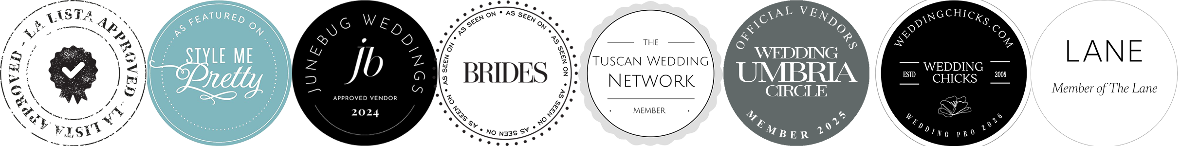 List of affiliations of recognitions in the international photography field, Rellini art studio established wedding photographers in Umbria