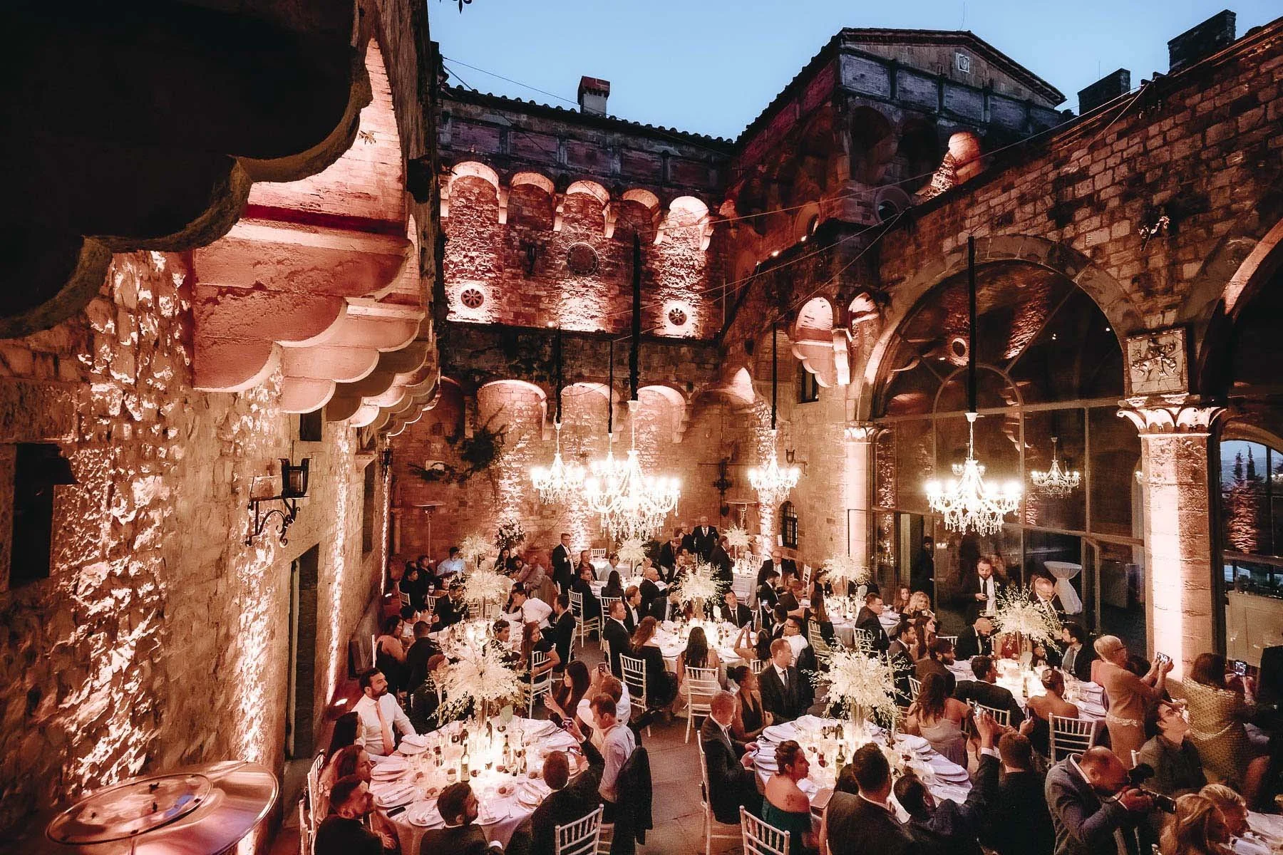 Destination wedding in a tuscany Castle near Florence