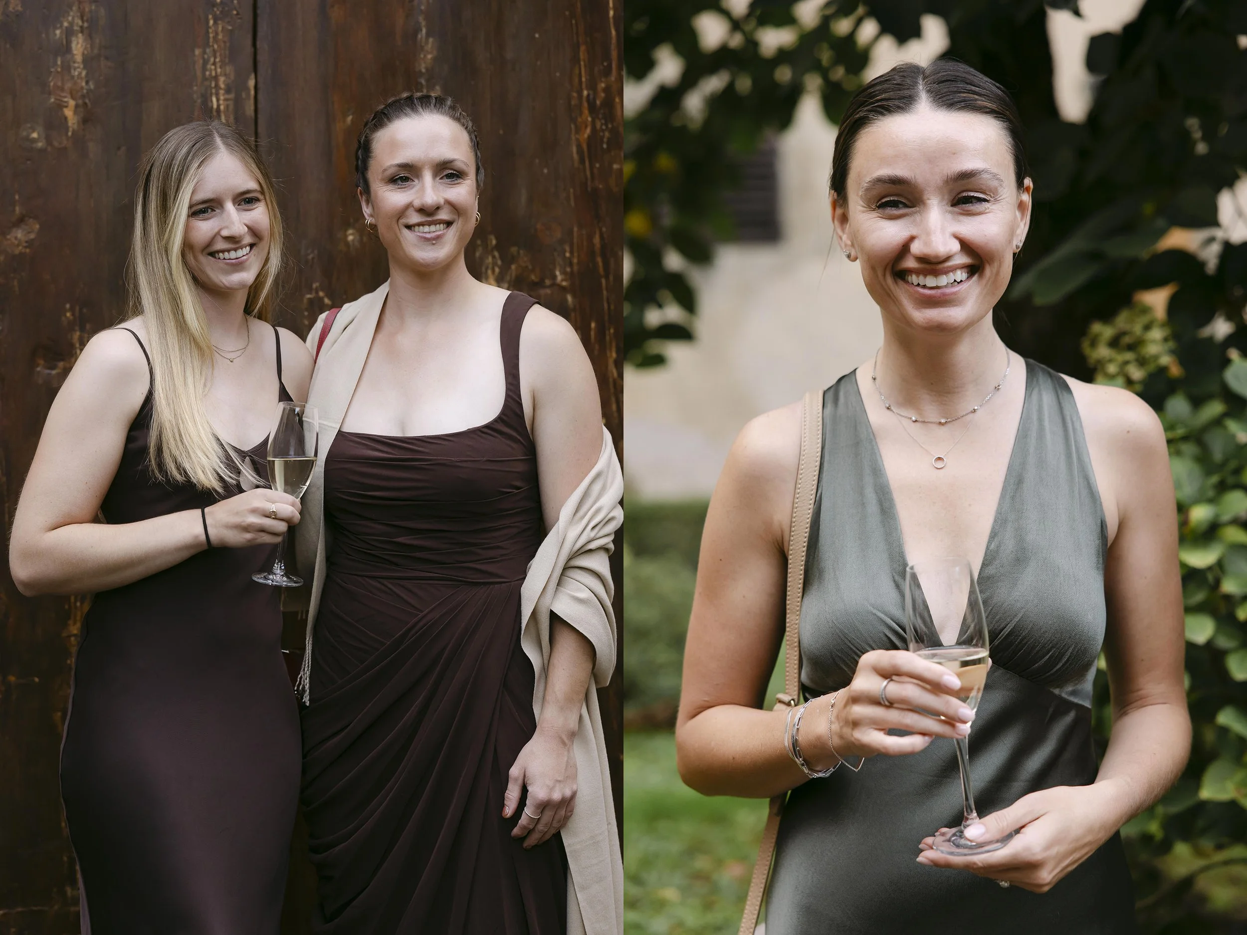 Guests ready to join the ceremony 
