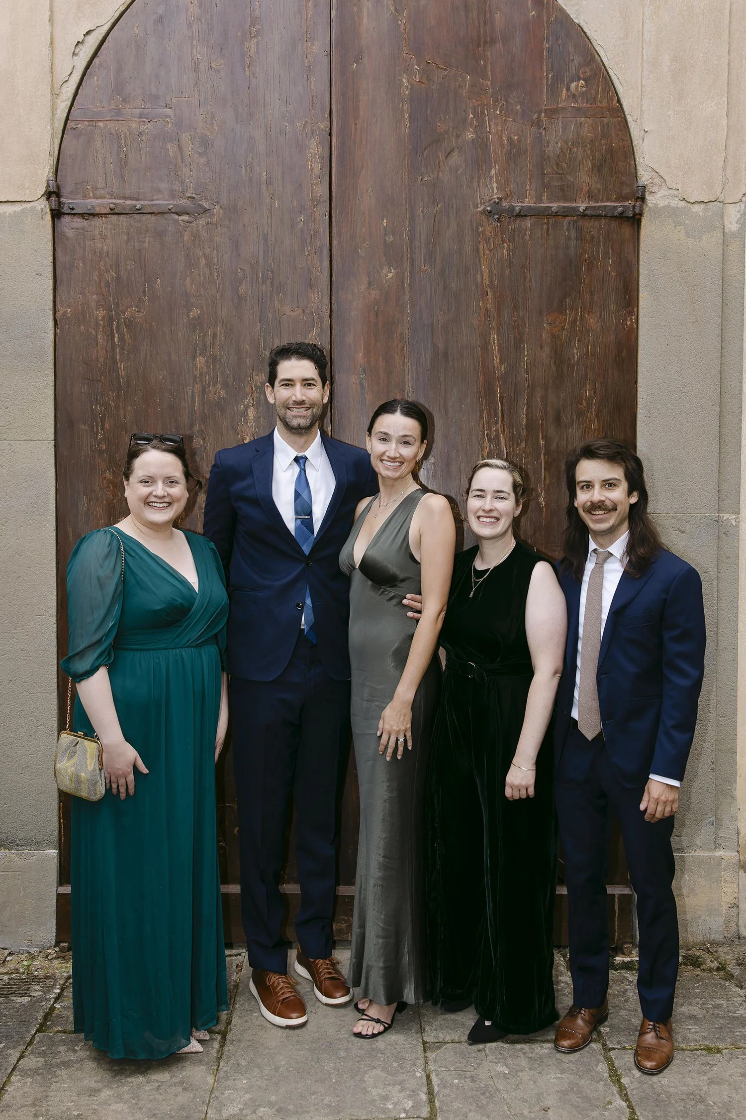 Guests ready to join the ceremony 