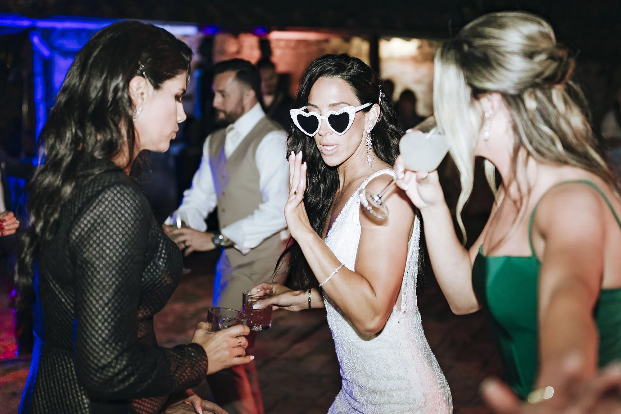 moments of the wedding party