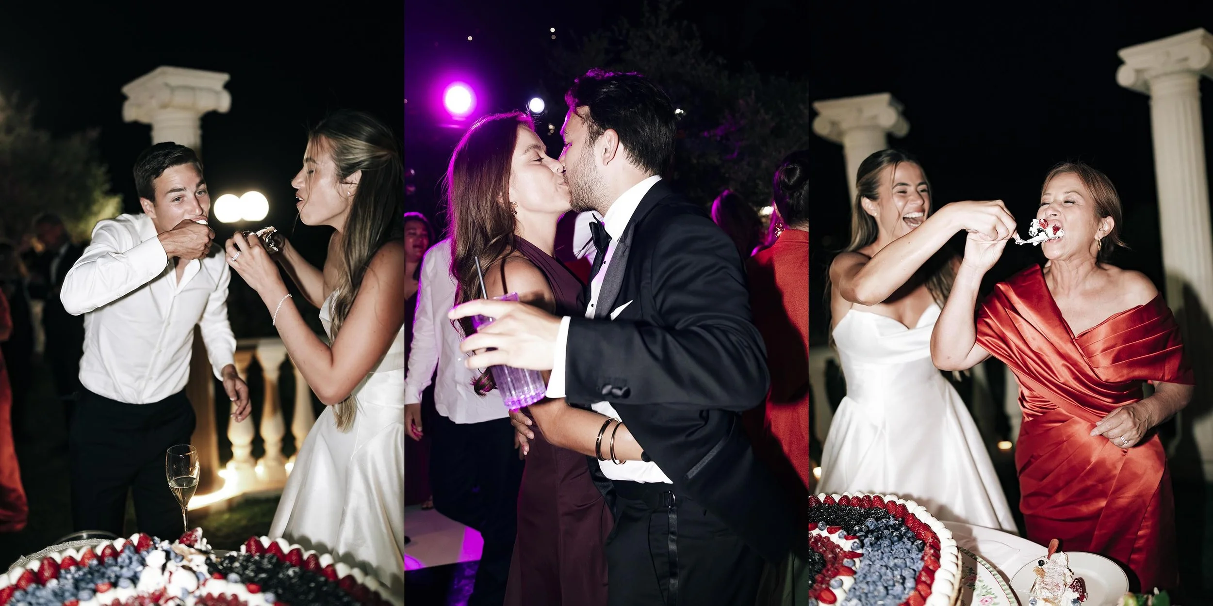 guests having fun dancing on the dancefloor