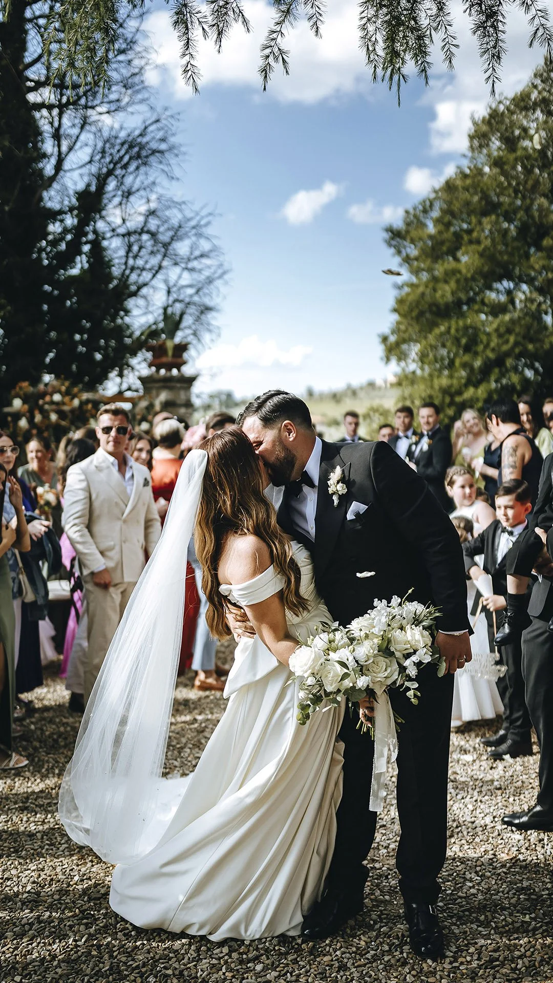 Jordan & Faye, Destination wedding at Castello il Palagio in Florence