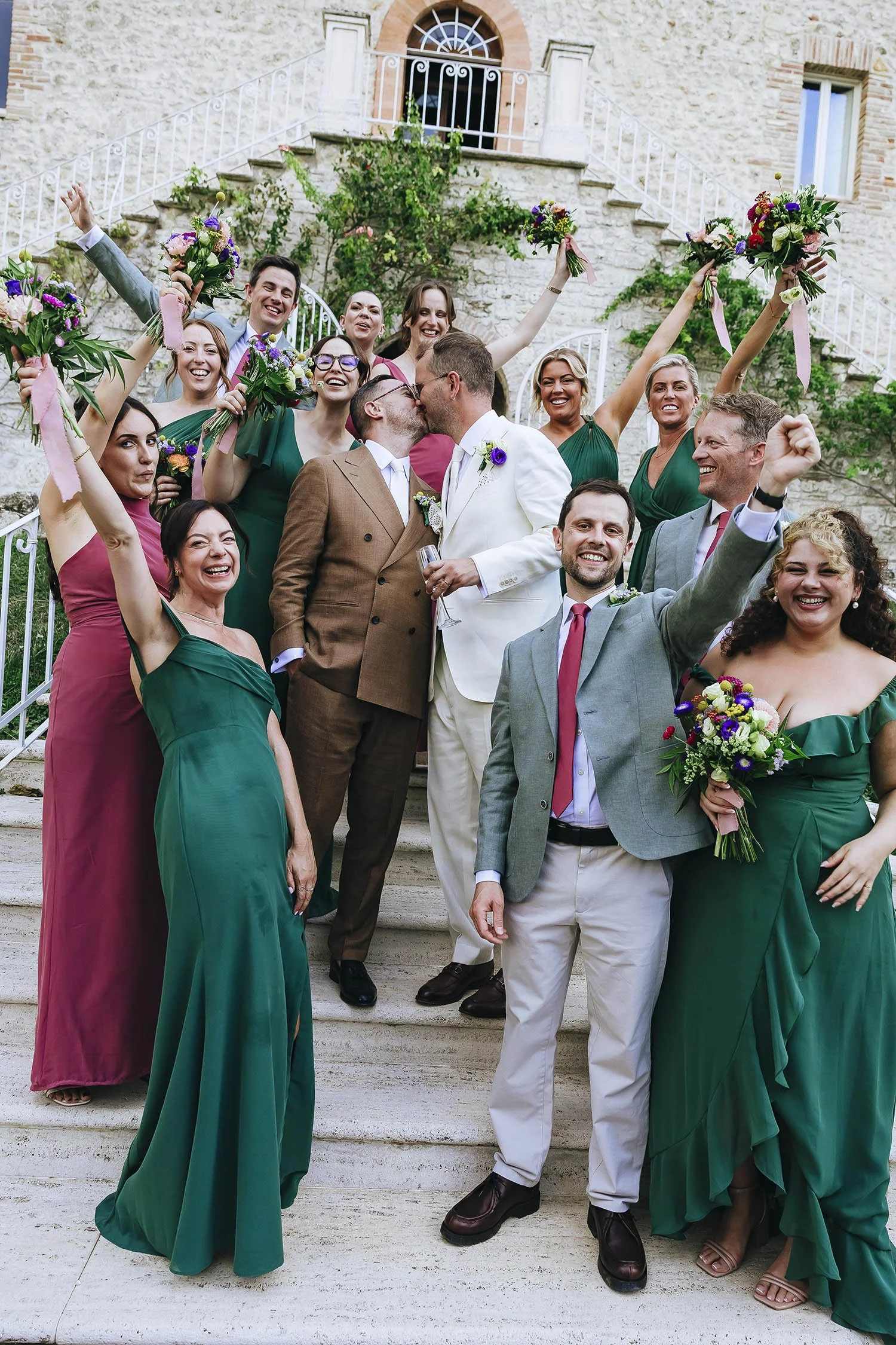 Same sex wedding photographer in Umbria, Castello di Montignano97.jpg
