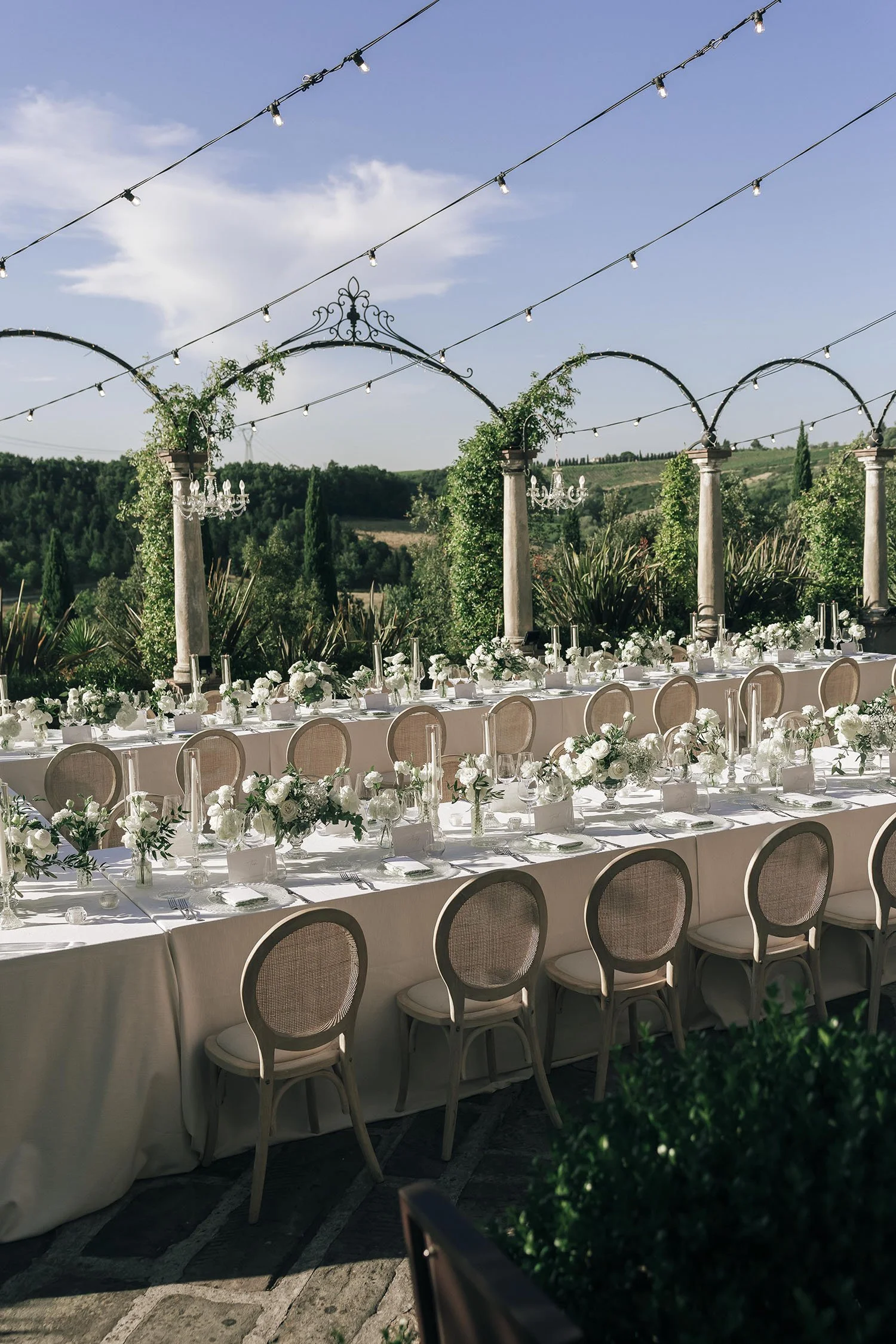 Details of the dinner table