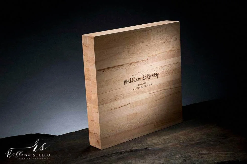 luxury wedding fine art book printed on fine art paper