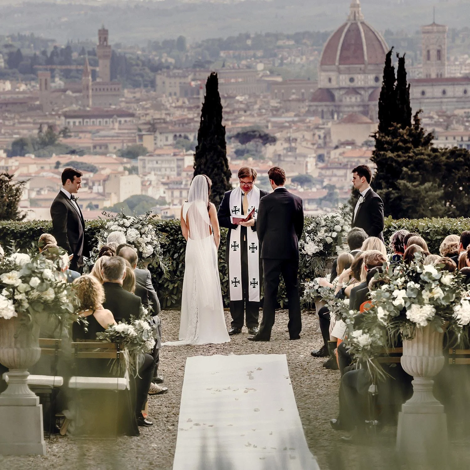 Federico & Alisen, wedding at Villa il Garofalo in Florence