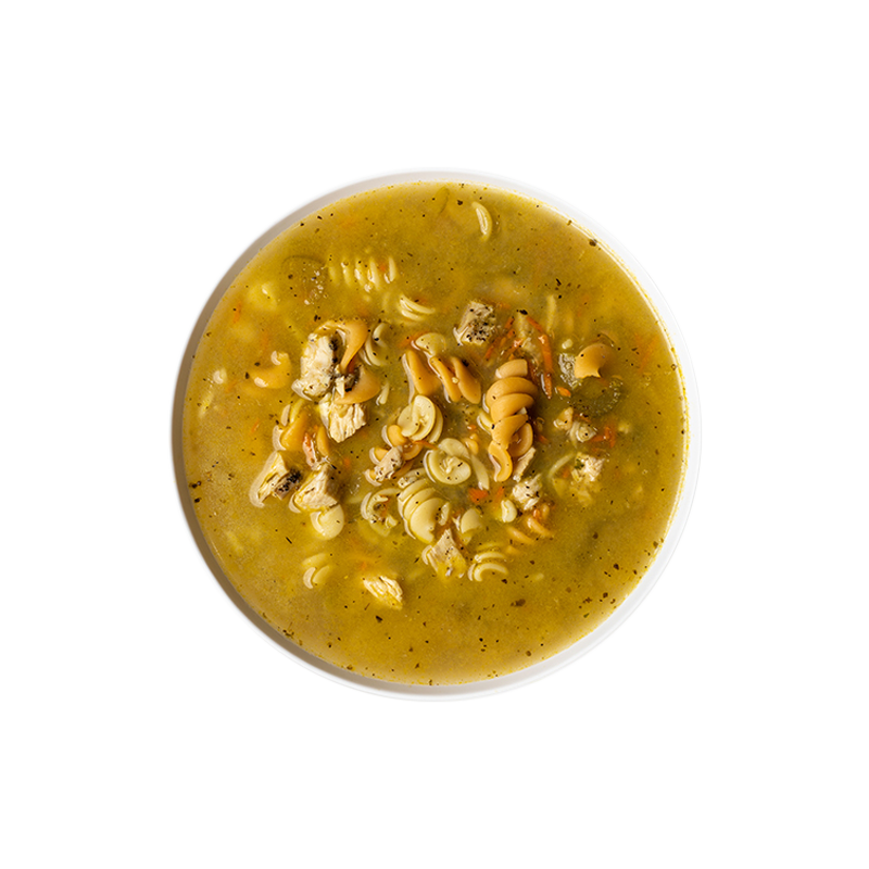 Rogue Salad: Soups - Herb Chicken Noodle