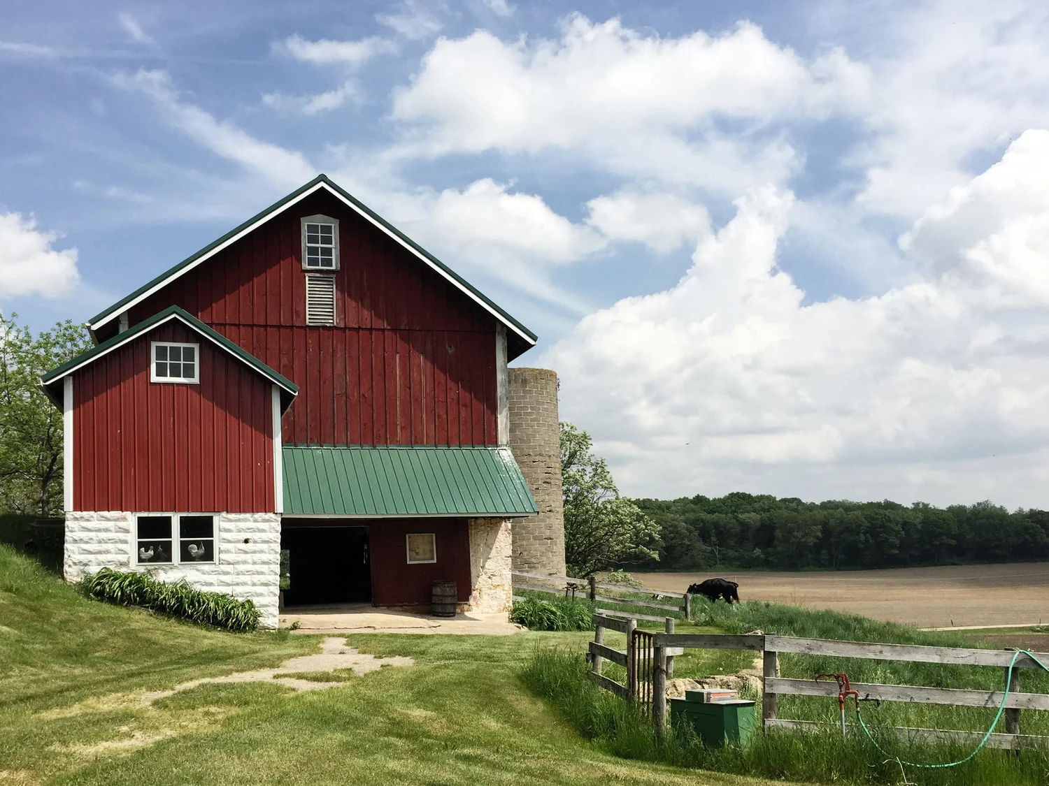The LaFond family farm in Wisconsin, where American Provenance began