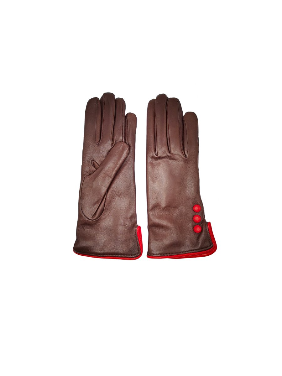 Bottoni laterali fodera cashmere