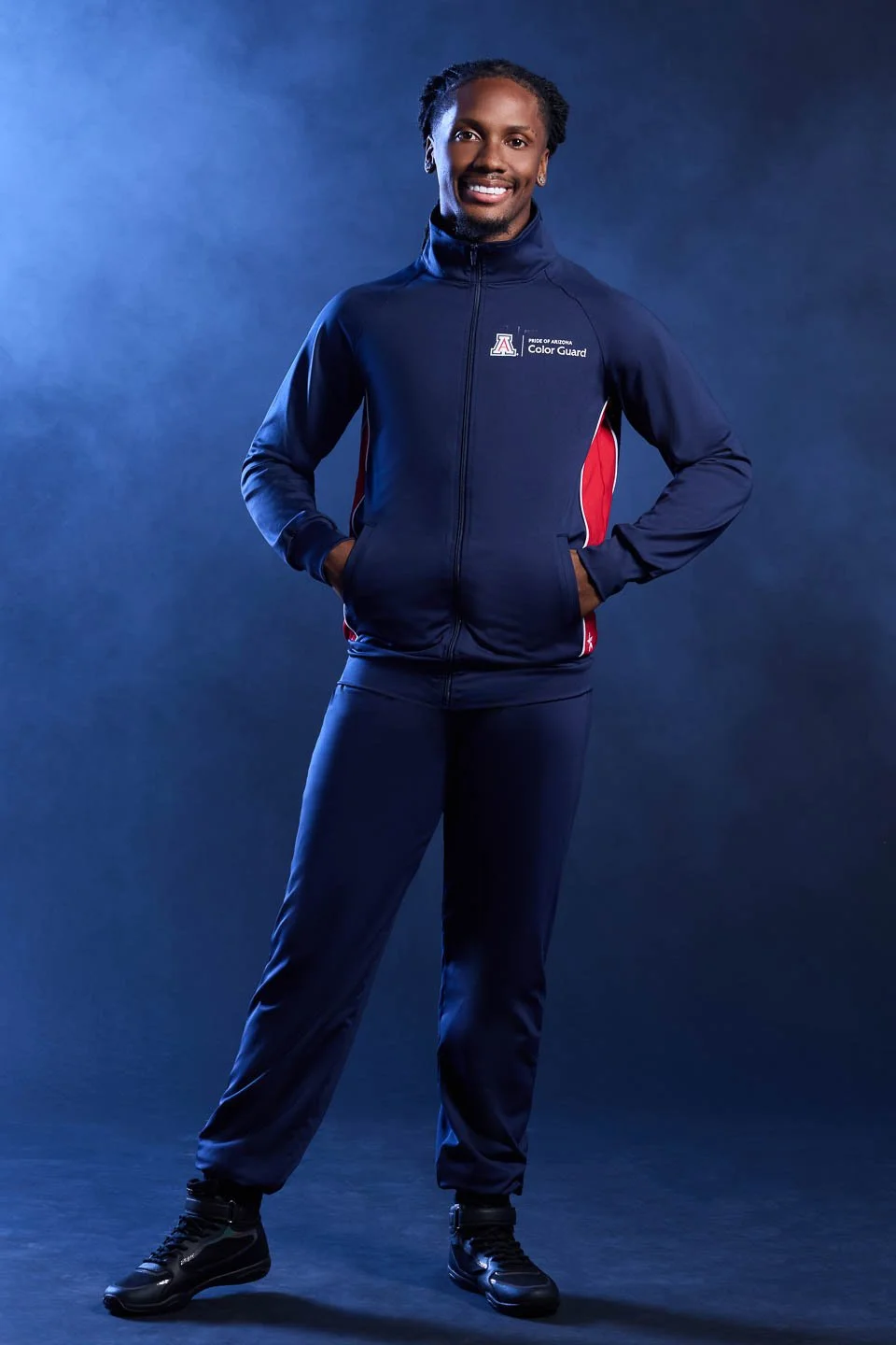 University of Arizona Twirling Line Guy