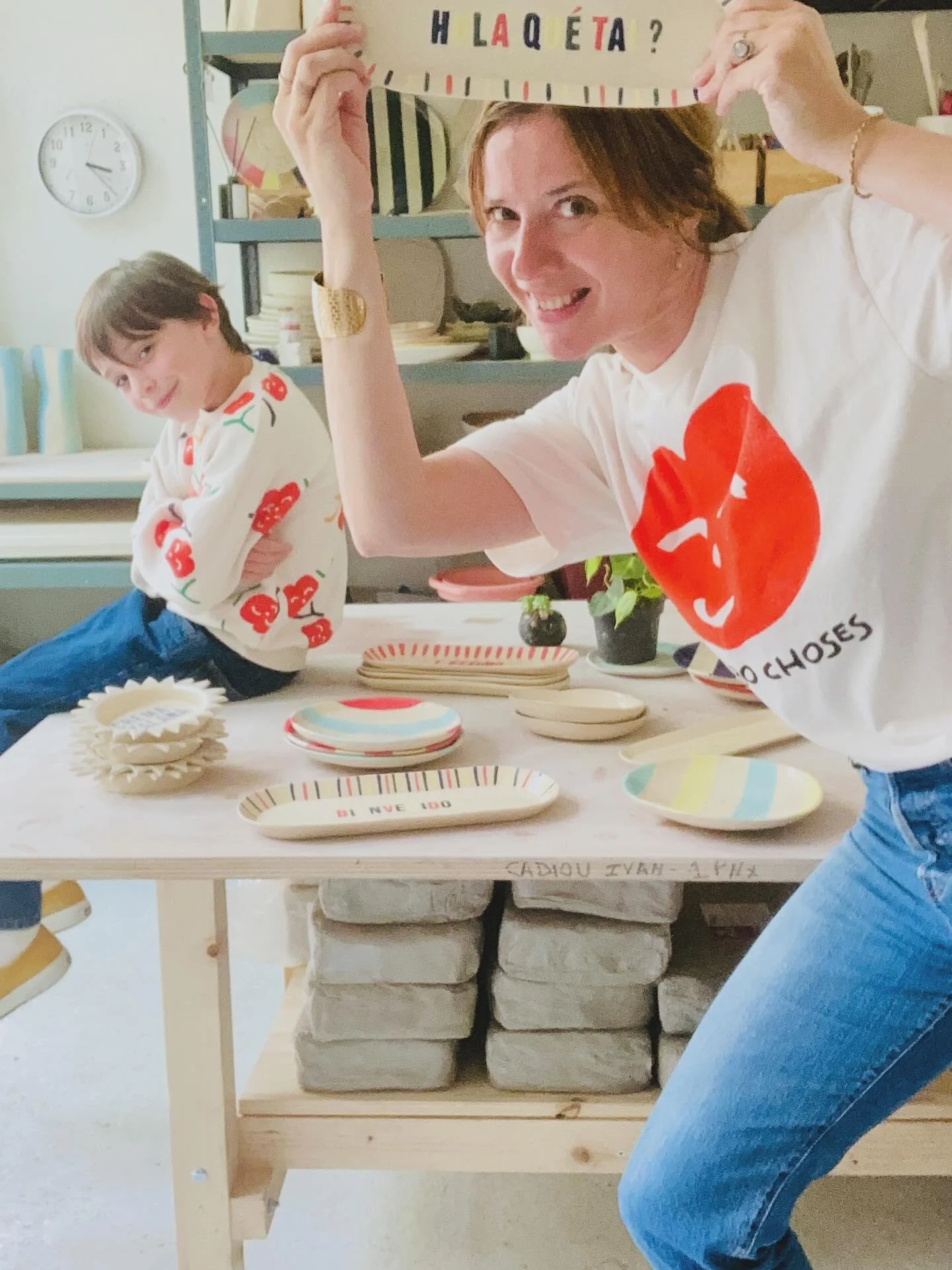 Et c&rsquo;est reparti pour un tour! 🥳 Tr&egrave;s belle rentr&eacute;e &agrave; tous! 🙌🏻&hearts;️

-

Collection Casa Nostra 
@brousse_ceramics &amp; @loismoreno.diary 
@_bobochoses_