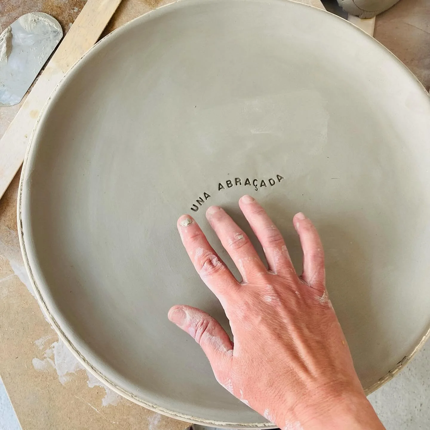 Pottery hour 🙌🏻☀️