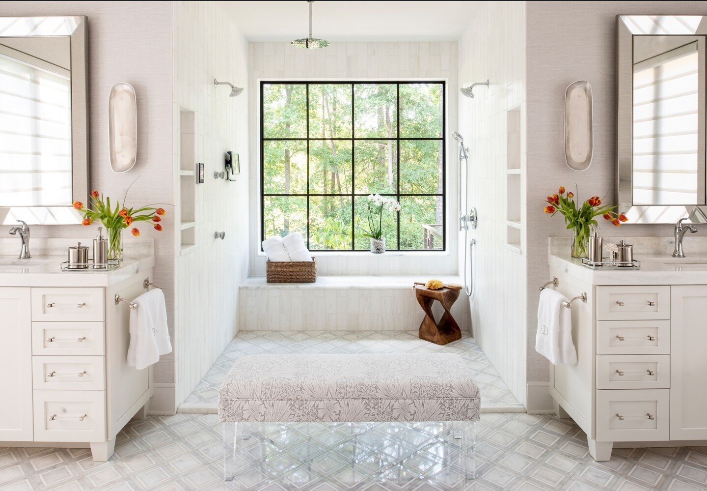 Trends in home design have been leaning towards larger and more luxurious bathrooms, especially in high-end homes. In upscale residences, it's not uncommon to find spa bathrooms that can range from 150 to 250 square feet or even more. These spacious 