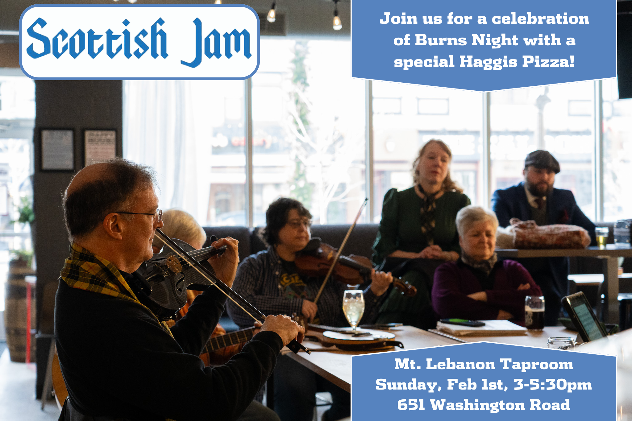 Burns Night in Mt. Lebanon