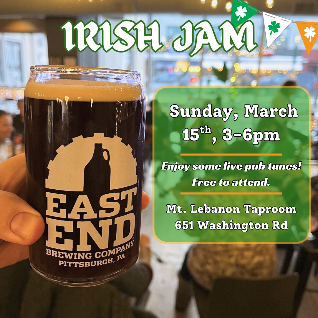 Irish Jam @ The Mt. Lebanon Taproom!