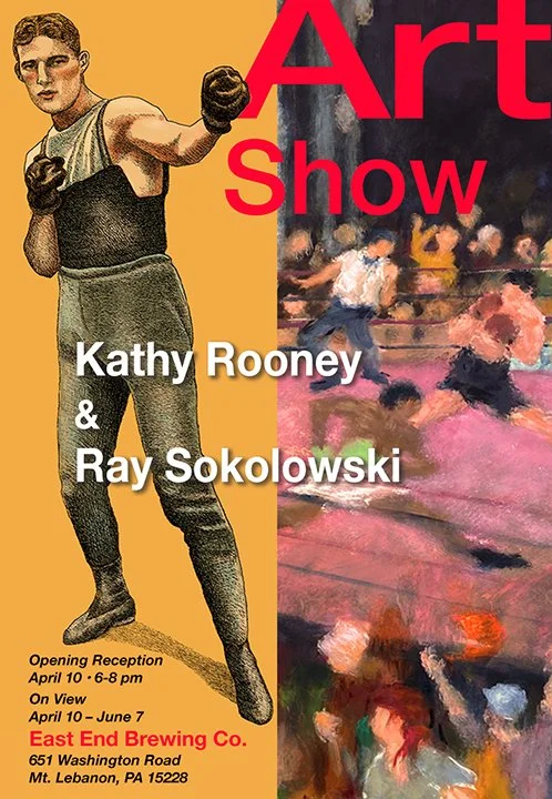 Artist Opening Reception with Kathy Rooney &amp; Ray Sokolowski at the Mount Lebanon Taproom