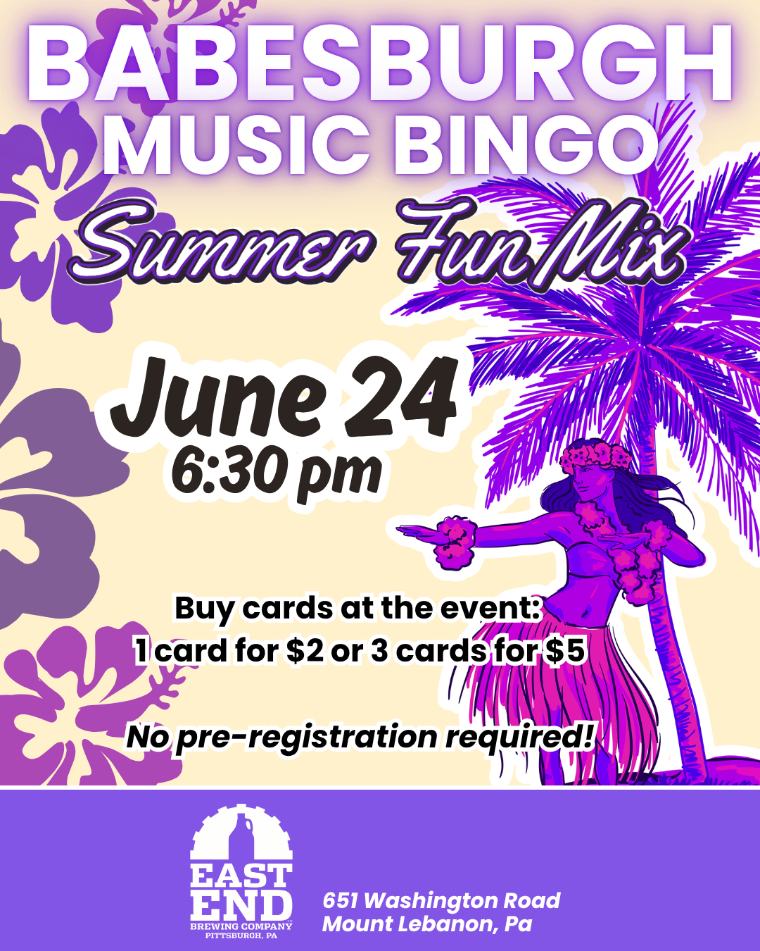 Babesburgh Music Bingo: Summer Fun Mix