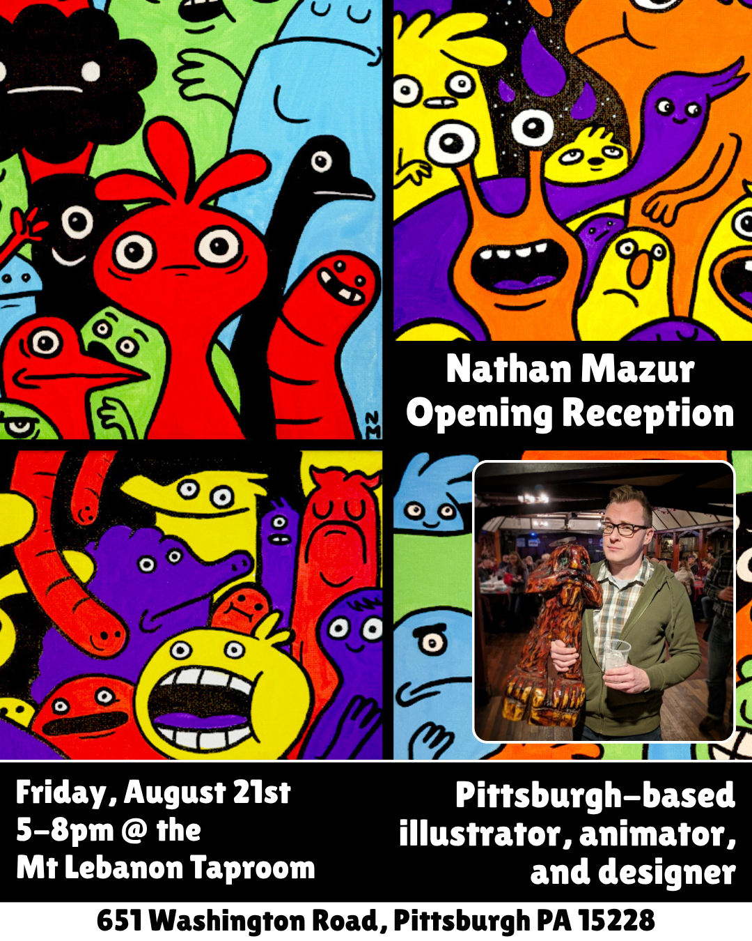 Artist Opening Reception with Nathan Mazur