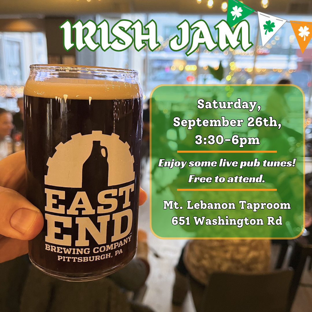 Irish Jam @ The Mt. Lebanon Taproom!