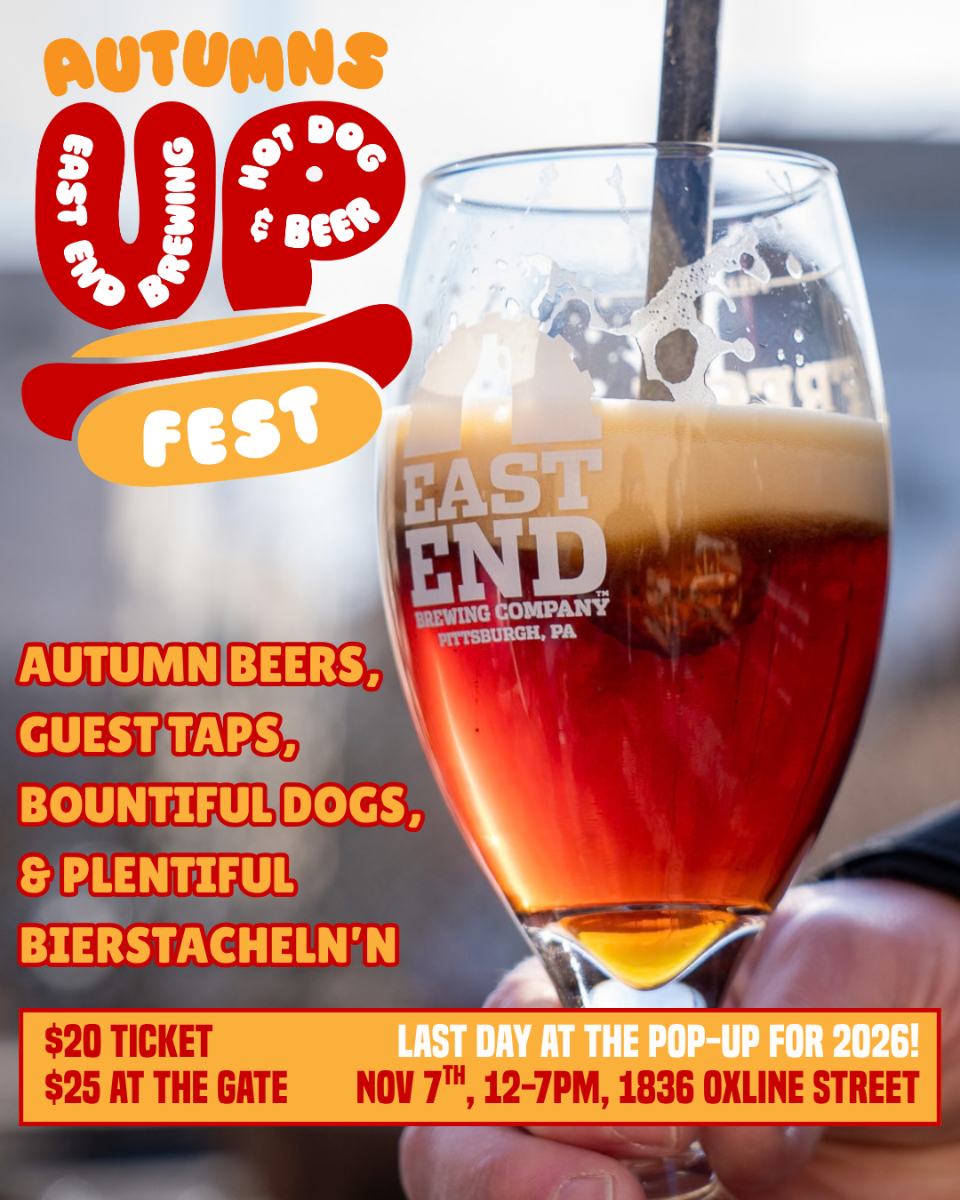 Autumns Up Hot Dog + Beer Fest