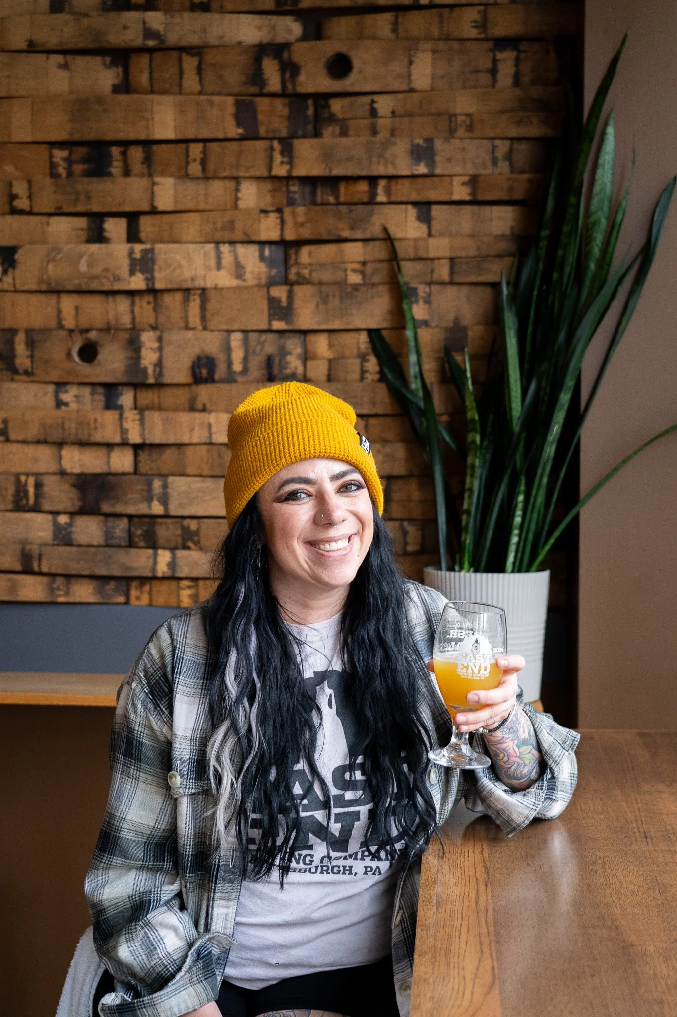 Staff in the Taproom
