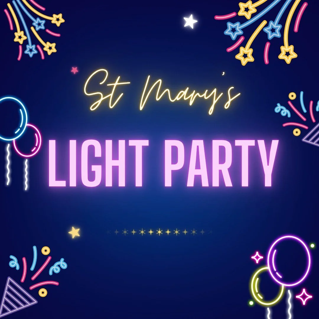 Join us on Saturday 31 October for our St Mary&rsquo;s Light Party, it is a family-friendly evening packed with games, crafts, music, and more! Open to all children under 12 and families.

Come dressed as your favourite character!

This event is all 