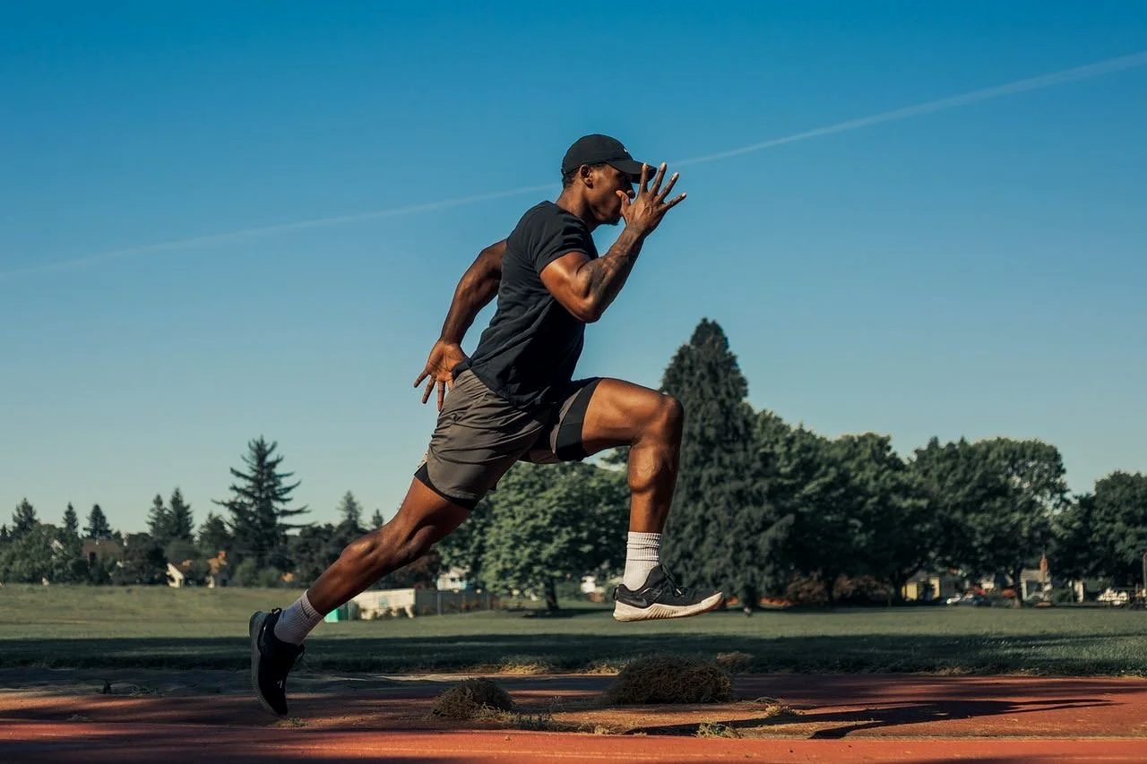 Jimmie Swain demonstrating an explosive outdoor movement
