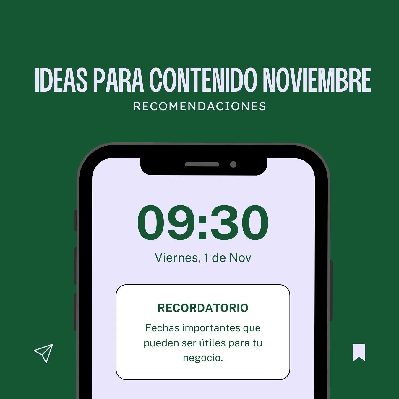 &iexcl;Fechas clave que no te puedes perder!💬✨ &iquest;Cu&aacute;l te emociona m&aacute;s?🥳