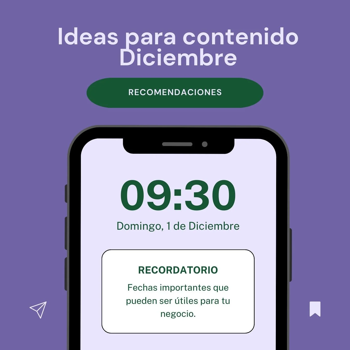 &iexcl;Diciembre est&aacute; aqu&iacute;! 🎄✨ Es momento de celebrar todo el esfuerzo de este a&ntilde;o. este mes est&aacute; lleno de fechas especiales para conectar con tus clientes y tu equipo. 💼🎉
&iquest;Cu&aacute;l de estas fechas clave te em