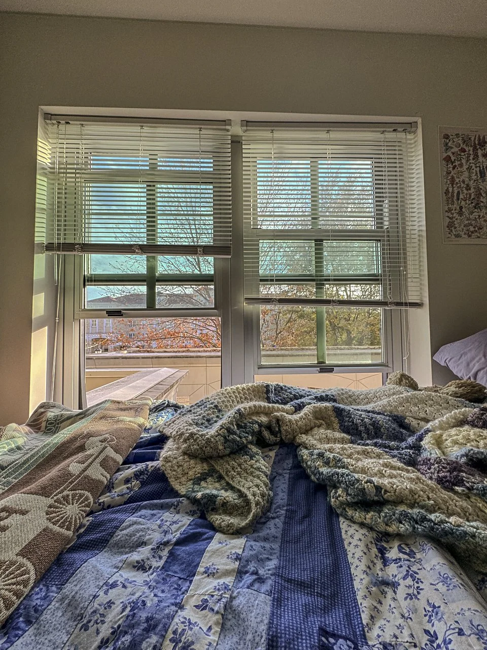 "Rest is incredibly important to me in my daily life. The routine of lying down at the end of the day and waking up fresh and renewed is sacred. On a particularly warm January day, I opened my windows and enjoyed the fresh air and breeze that embrace