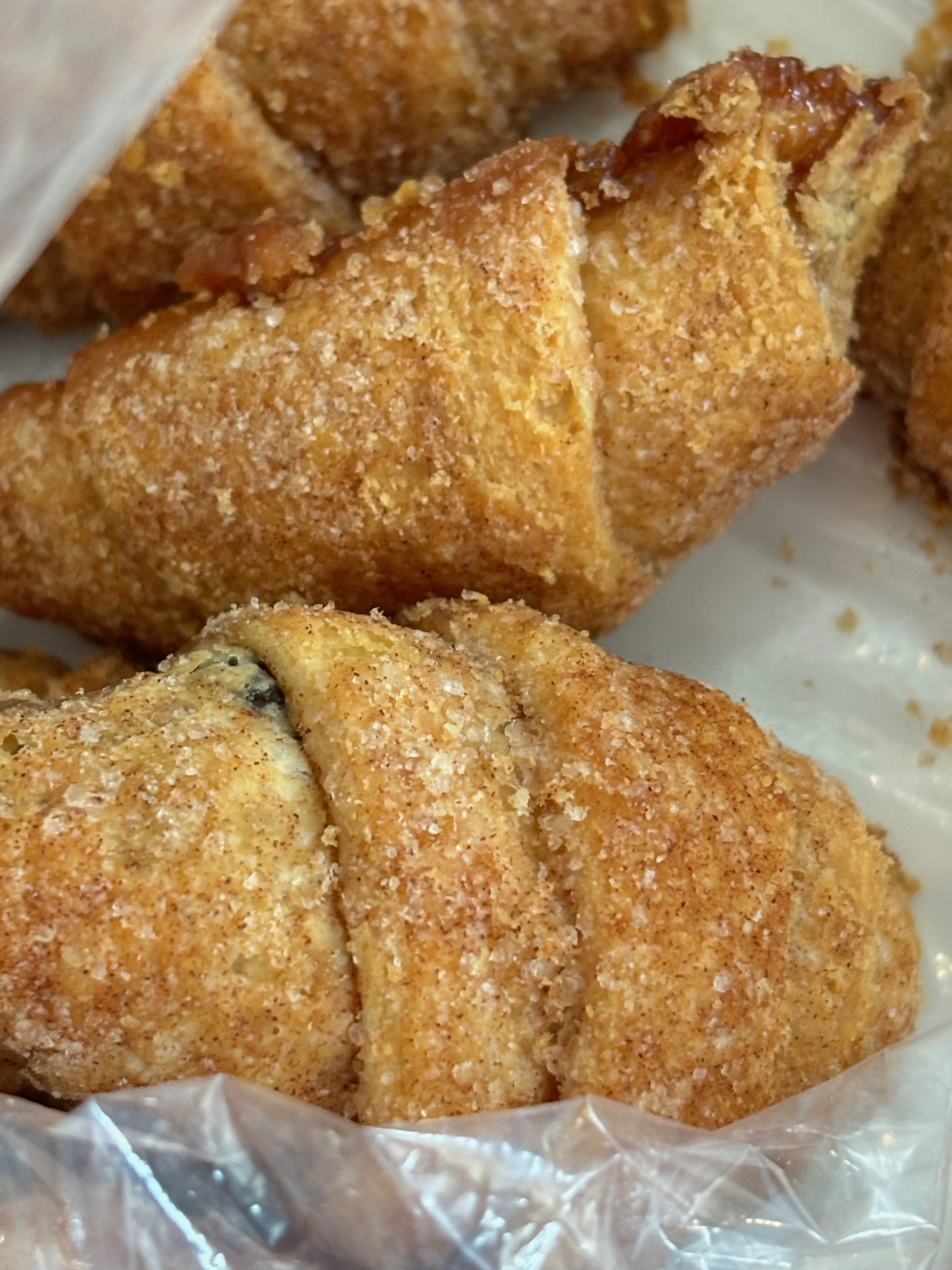 Rugelach: traditional Jewish cookie    

— Rachel Gucwa