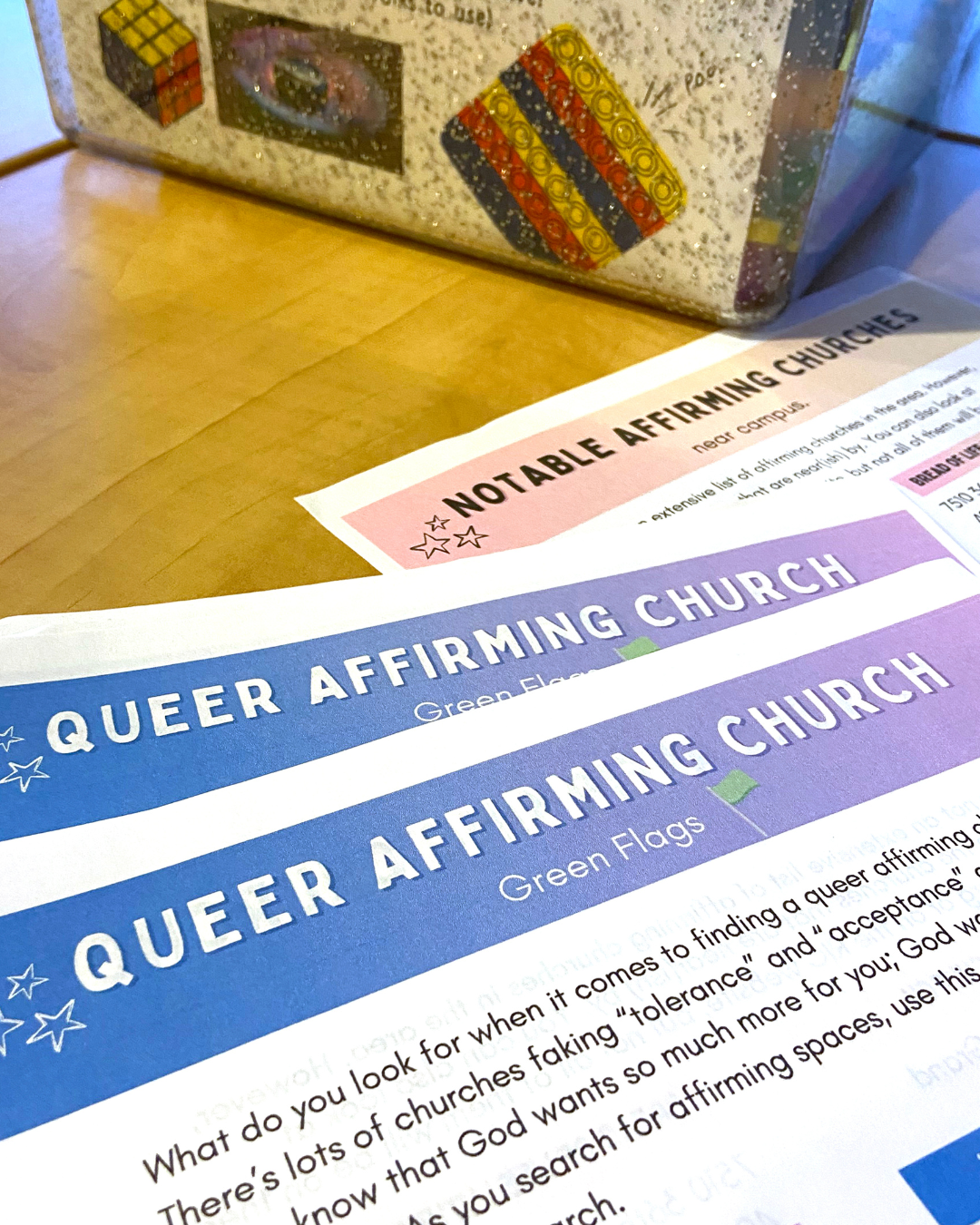 "As a queer person, it’s sometimes tough to find religious spaces that feel like they actually accommodate us for all parts of who we are. Finding a church community often means grappling with significant trauma and pain caused by such groups... For 
