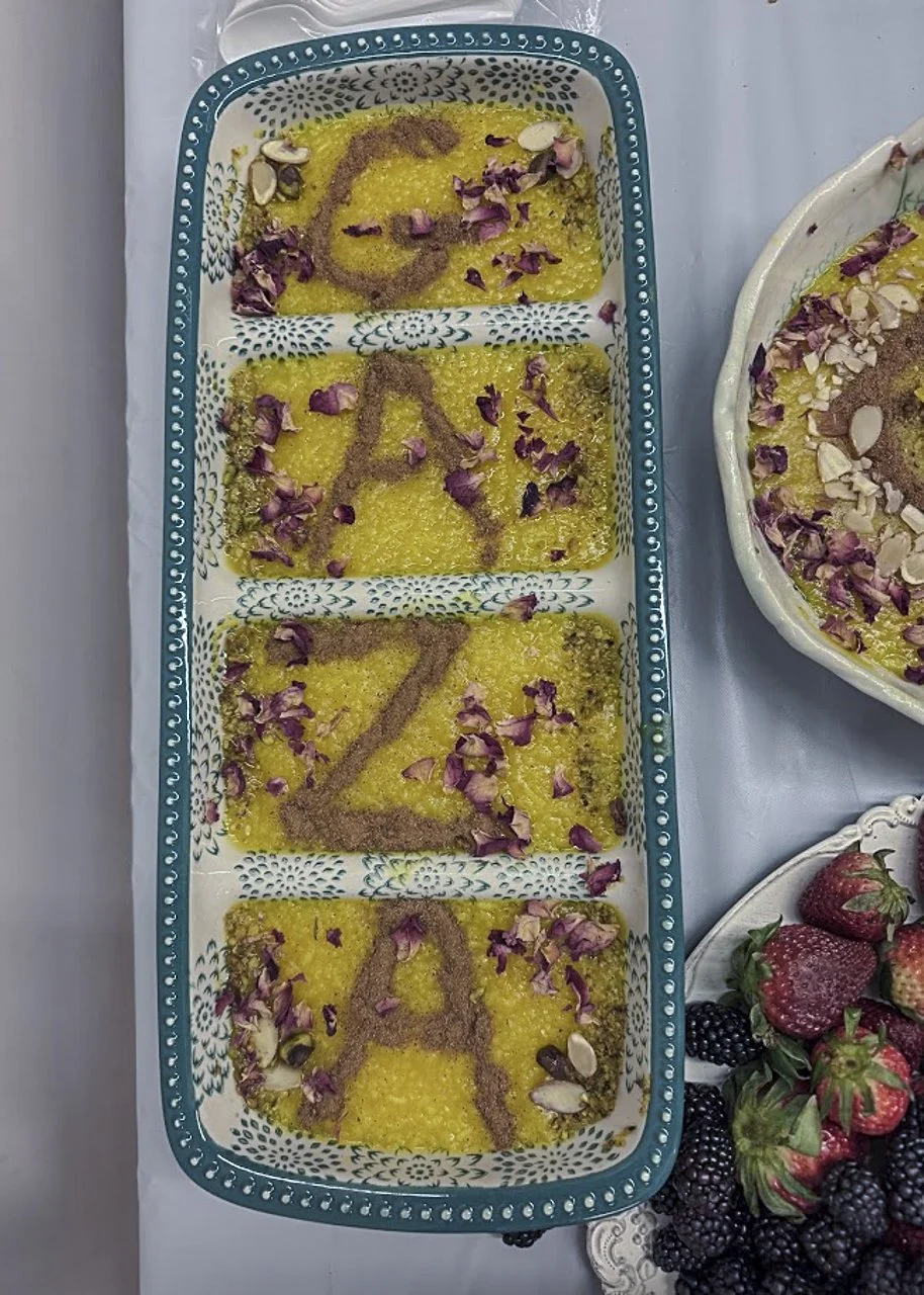 We build community by eating together and having yummy desserts! And what is the purpose of community if not to share in the experience of being human? We laugh, we eat and enjoy, we grieve, we rage, we hope, and we pray—all in community. I would rat