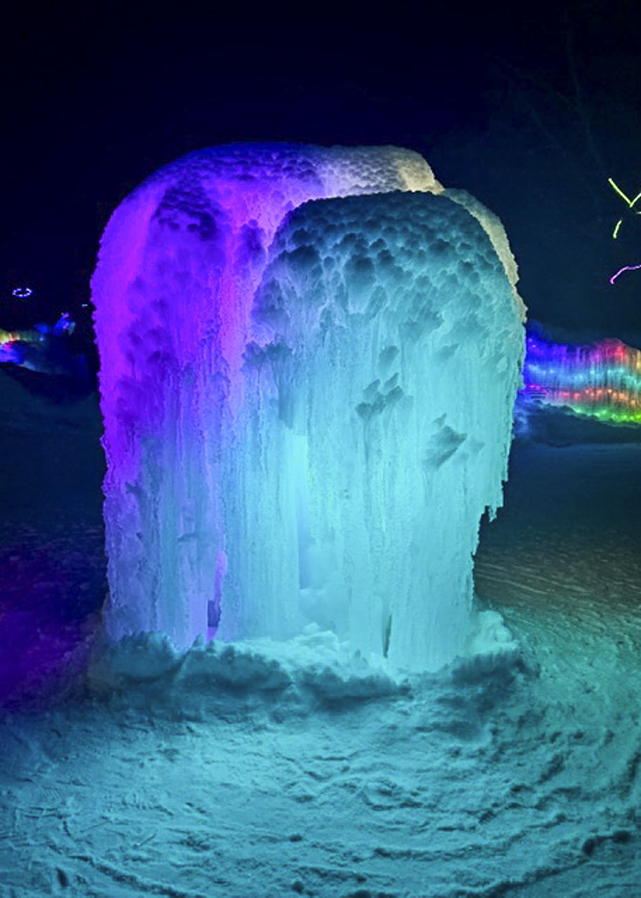 Like this glowing mass of frozen ice, holding in your emotions can look calm and collected on the outside— but underneath, there’s pressure building, layers forming, and feelings hardening. Eventually, what’s been buried too long starts to drip, crac