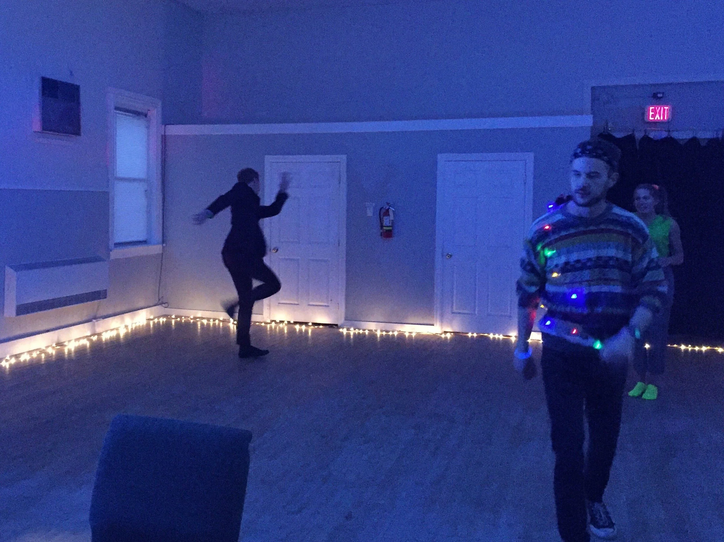 This moment, from an event at a friend’s church, reminds me of the joy and freedom I find in my faith.    				

— Emma