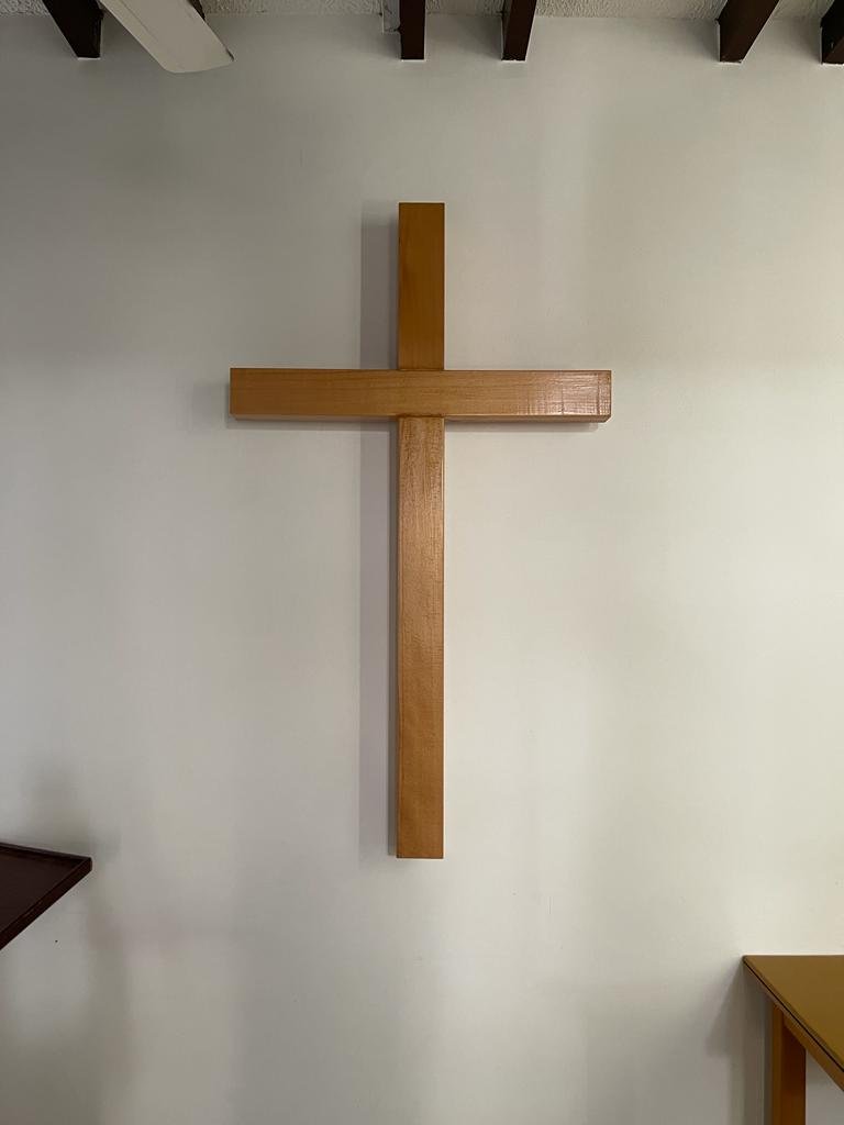 From our visit to the church complex in Ruwi, there was a wooden cross hung up on the walls made by an Omani. Understanding that he might be a Muslim who crafted a cross for another religion’s place of worship, this act of engagement is built on a so