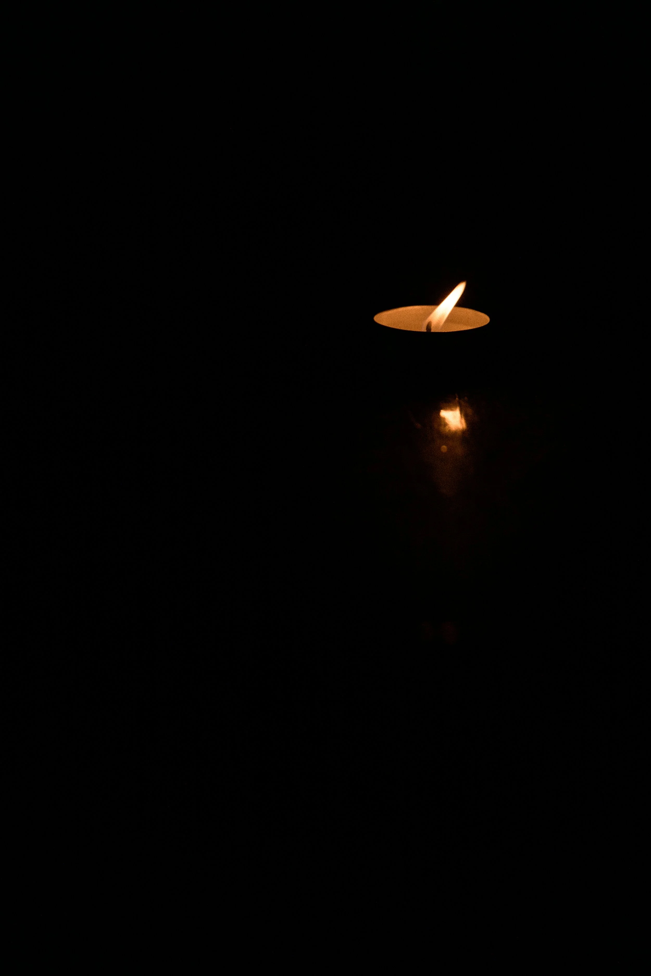 I am trying to visualize what it is to hold onto faith when it's darkest, this can be challenging. I've definitely been there.    

As I was making this image, I realized, sometimes this candle of faith, it flickers.    — Julianne Gauron