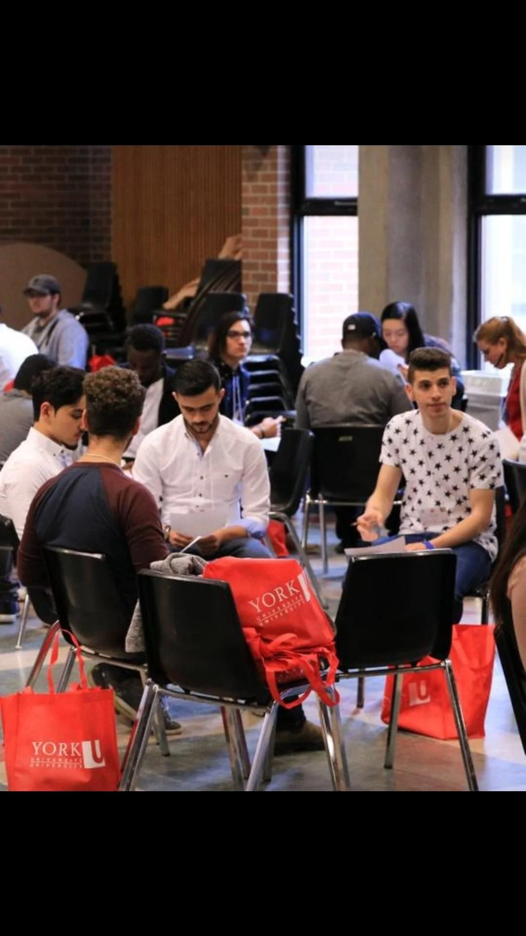There needs to be more opportunities like conferences and workshops in order to discuss religion with other students.      — Ahmad