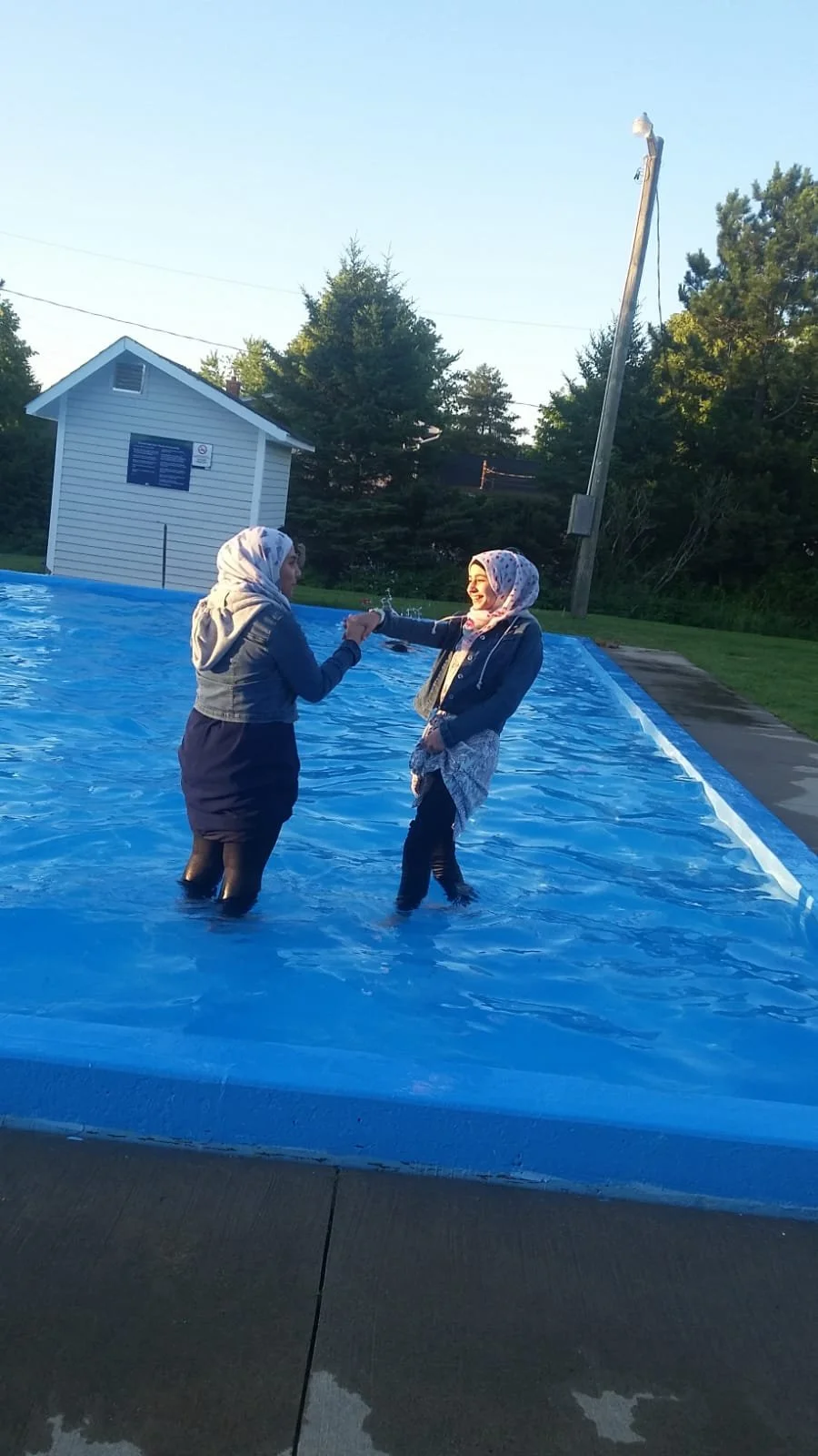 My clothes are not preventing me from the joy of swimming outside and being in nature.    — Salsabel