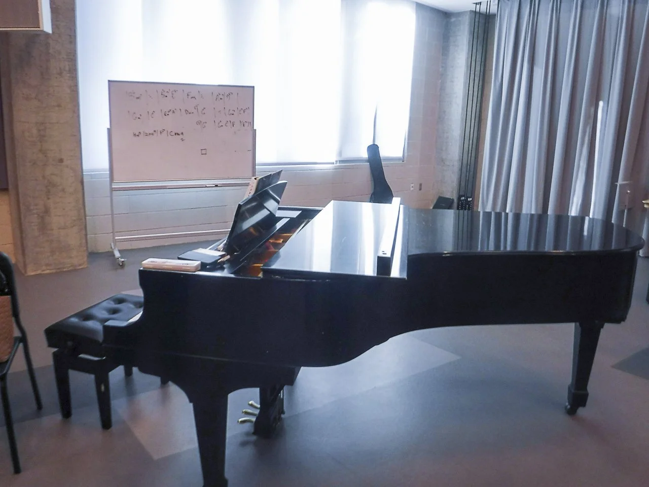 "This is a piano at the music building at TCU. I find my spirituality, religion, and connection to God through the messages and impacts music makes." — Sophia