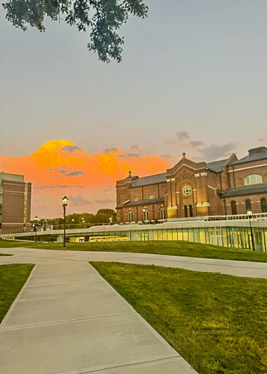 The photo of a church against a vibrant sunset
symbolizes the beauty of faith, where the warm colors of the sky seem to reflect the light that belief can bring into one’s life. The church stands as a reminder of the strength and peace faith offers, i