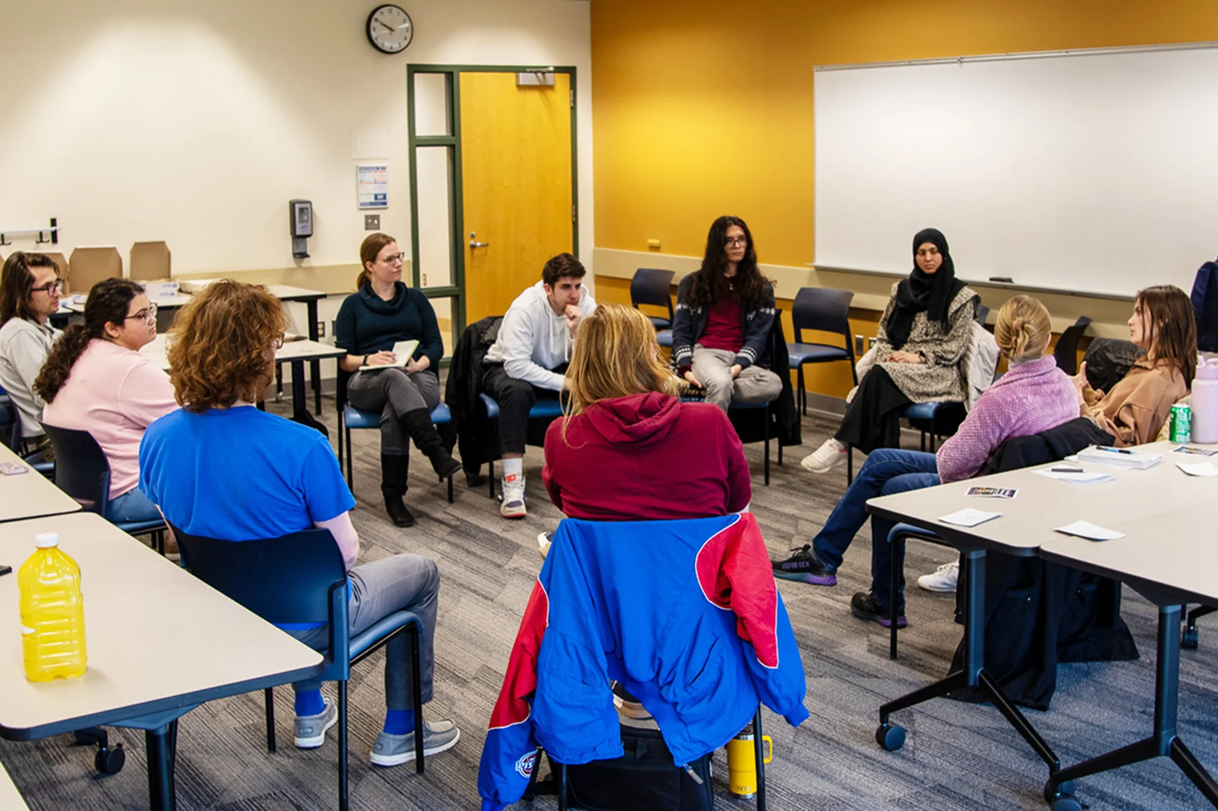 "Participating in the Kaufman Interfaith Institute’s Photovoice project provided me with an invaluable experience. It offered a safe and welcoming space for discussing a sensitive topic like religion openly. Sharing my beliefs without fear of judgmen