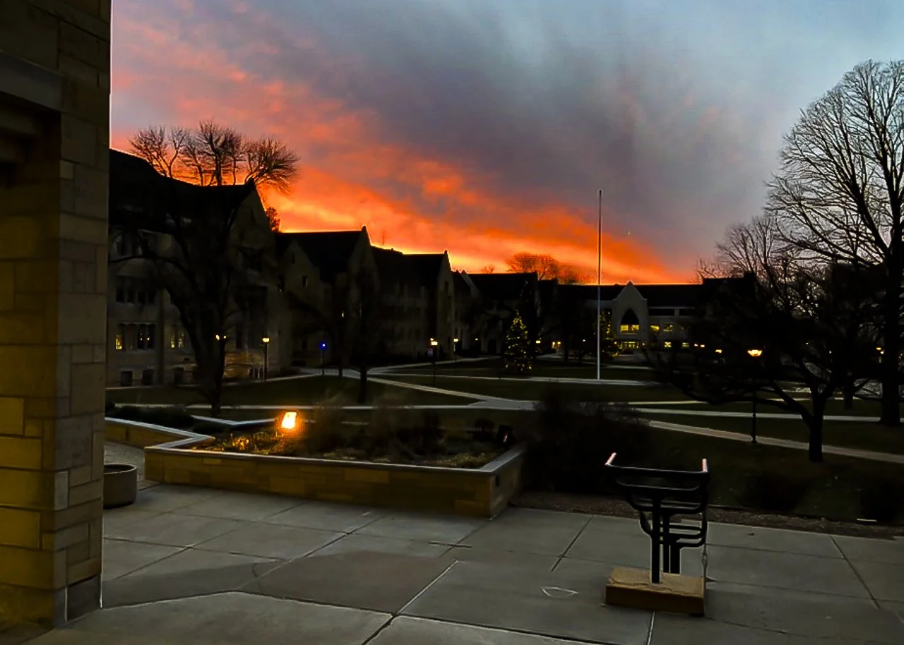 In terms of everyday ritual and practice, I spend a lot of time at the St. Thomas Library, not because I need to, but the design and attention to detail of the building, and the campus overall, helps me practice gratitude, something I involve in nigh