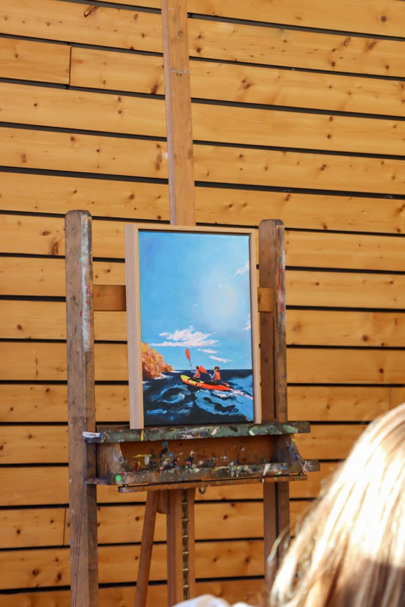 The Story Behind My Kayaking Painting for the LKV Auction