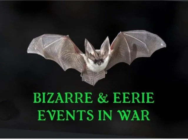 🚨 Last Chance! 🚨
From bat bombs 🦇 to Cape Cod ghost stories 👻, from crocodiles 🐊 to werewolves 🐺—this is your final chance to experience Joe Yukna’s spine-tingling dive into wartime’s strangest true tales.
📅 Thursday, Octob