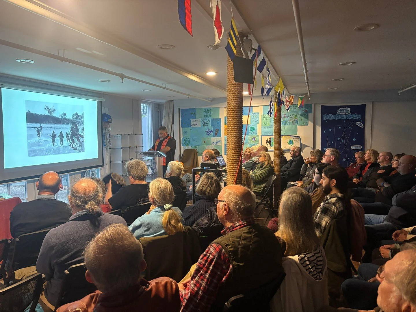 🌊 What a night at the Cape Cod Maritime Museum! 

On October 30th, Joe Yukna from the Cape Cod Military Museum took us on a wild, spine-tingling journey through some of wartime history&rsquo;s strangest stories. 

A huge thanks to Joe for bringing t