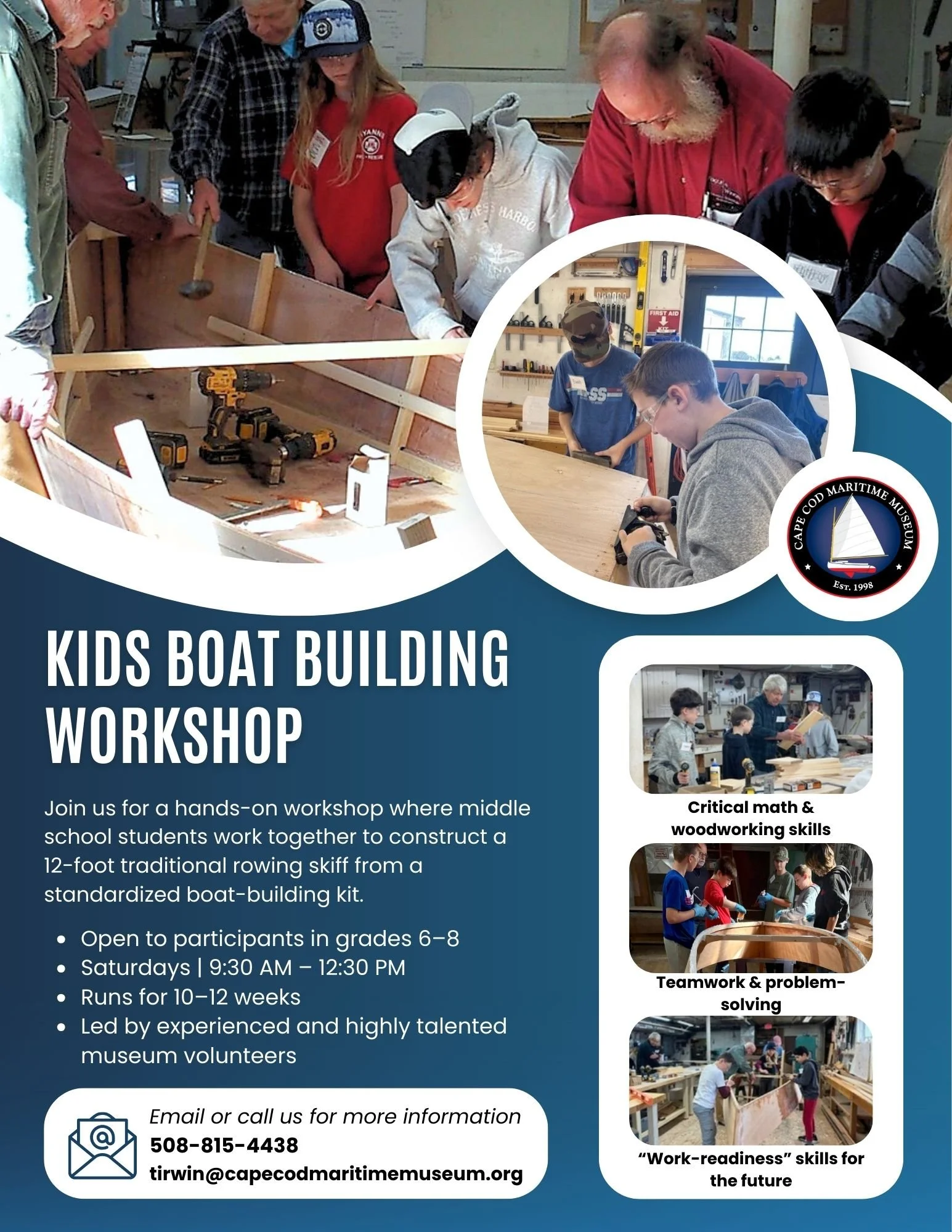 Youth Boat Building Workshop