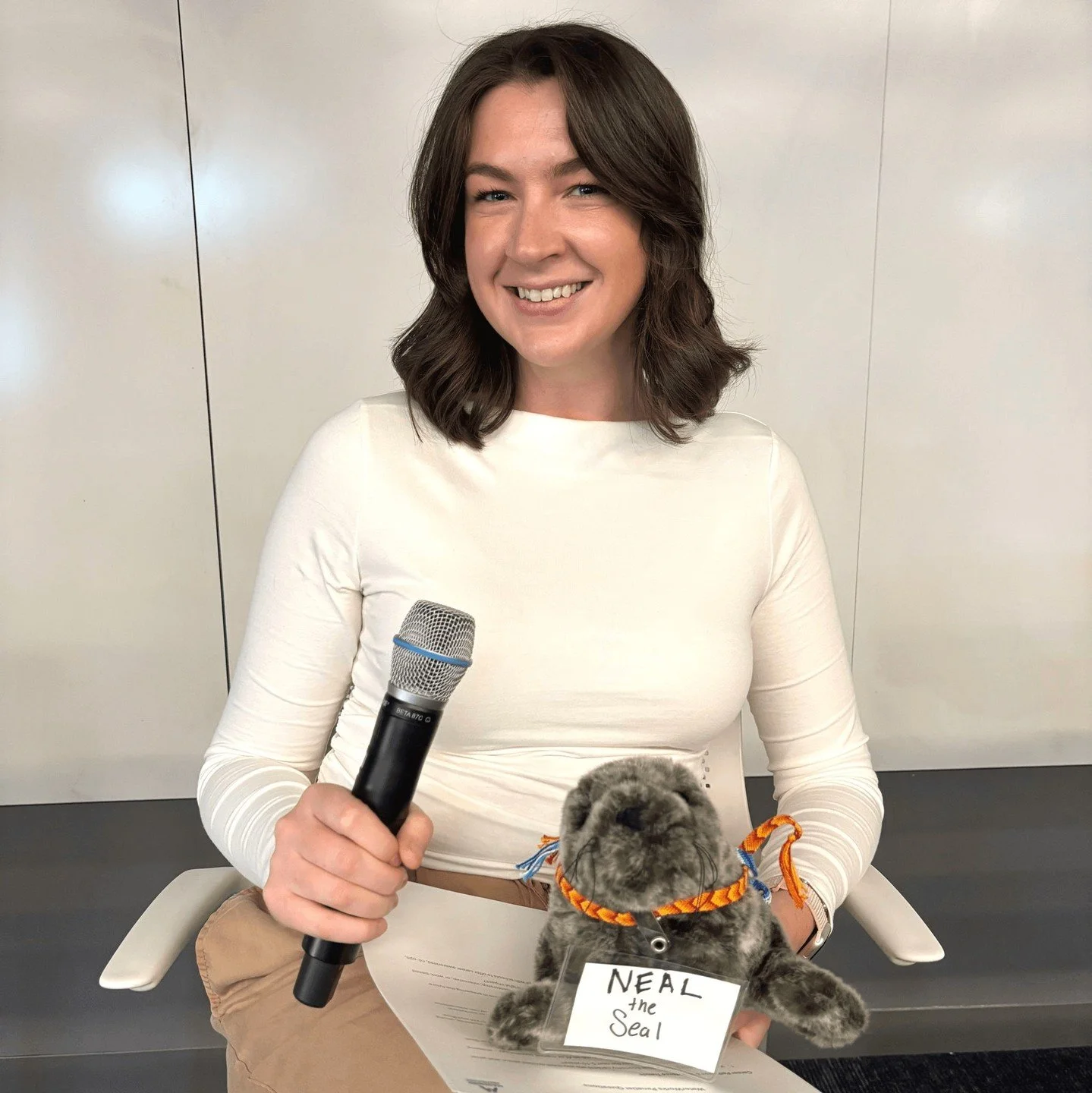 On Tuesday, Young Mariner Program and Education Director Taylor Irwin (and Neal, of course) participated in the career panel at the Cape Cod Blue Economy Foundation&rsquo;s WaterWORKS Blue Economy &amp; STEM Career Exploration Day!

Taylor served on 